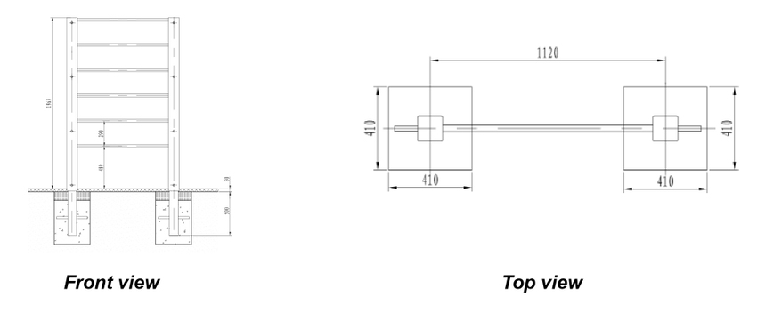 LK-L02 Wall Bars