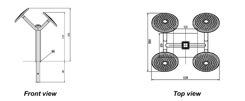 LK-T02 Tai Chi spinner