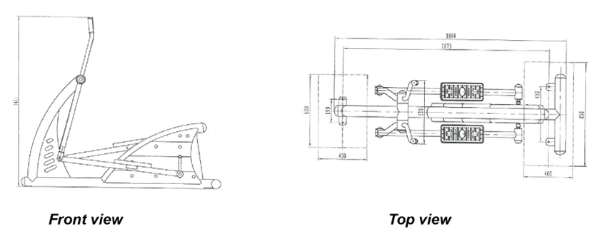 LK-T01 Elliptical Trainer