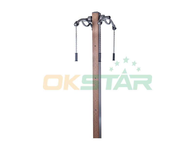 LK-S06 wpc outdoor exercise equipment Arm Extension Apparatus