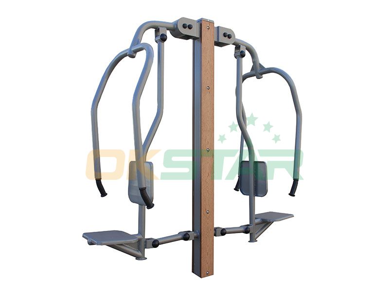 LK-Z03 wpc outdoor exercise equipment Chest Press