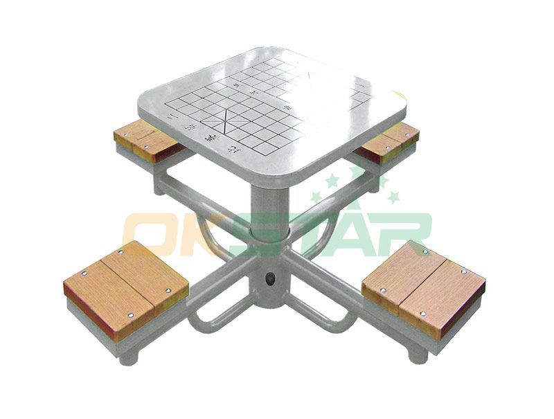 LK-Q01 wpc outdoor exercise equipment Chess Desk