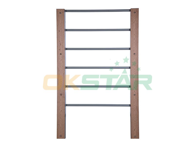 LK-L02 wpc outdoor exercise equipment Wall Bars