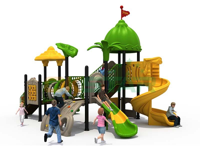 Child slide swing