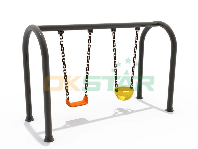 heavy duty swing sets with double sets