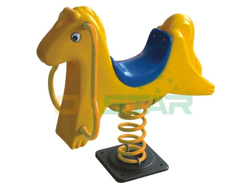 Horse Spring Rider for Outdoor Playground Center