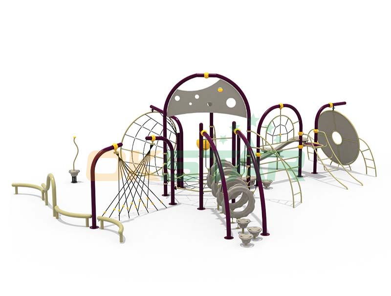 Outdoor gym playground equipment