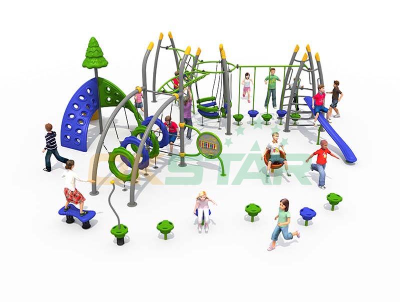 Enriching Childhood Through Play Outdoor Gym Playground