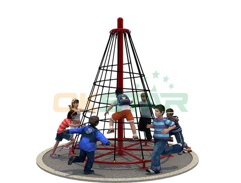 Outdoor Kids Rope Climbing Net Playground for Sale
