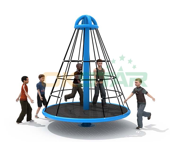 Rope Climbing Structure Net Playground Equipment