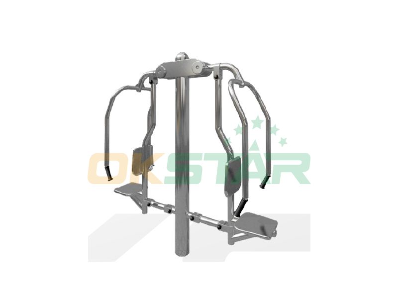 urban park workout equipment Chest press