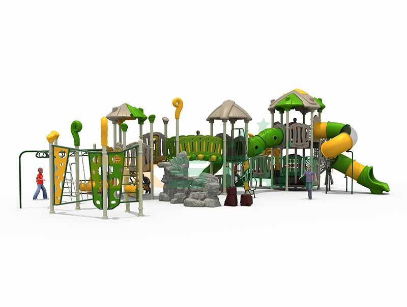 First hand playground equipment at preschool